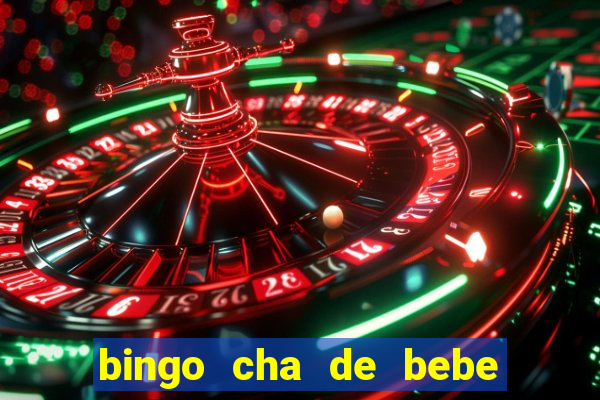 bingo cha de bebe cartelas para imprimir